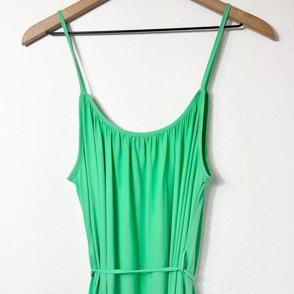 SWEATY BETTY EXPLORER STRAPPY STRETCHY GREEN WOMEN DRESS SIZE 6 NEW WITHOUT TAG - Picture 3 of 9